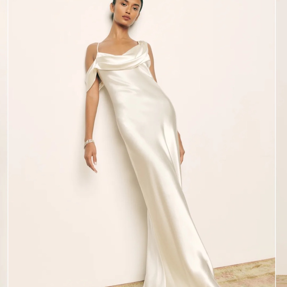 Reformation Ronda silk dress